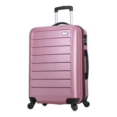 Rose Gold Medium Suitcase