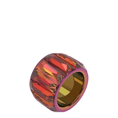 Red Multi Curiosa Crystal Ring