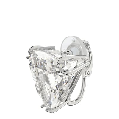 Silver Mesmera Crystal Single Earring