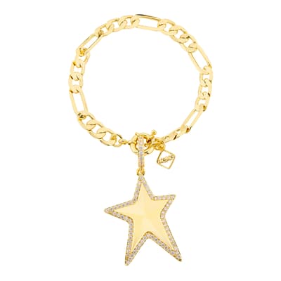 18K Gold Star Shine Bracelet