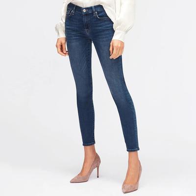 Mid Blue Stretch Skinny Jeans