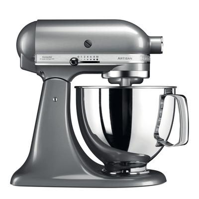 SAVE £64 Contour Silver Artisan 125 Stand Mixer, 4.8L