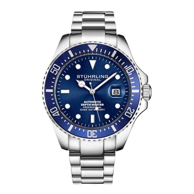 Men's Blue/Silver Regatta 792 Automatic Diver Watch 42mm