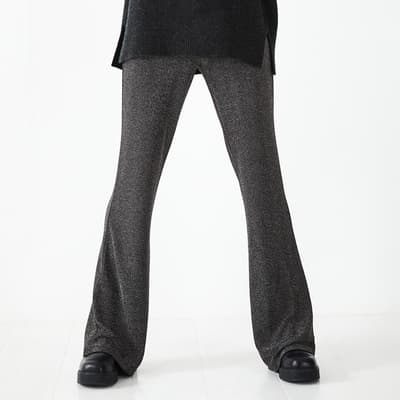 Black Sparkle Hollie Sparkle Jersey Trousers