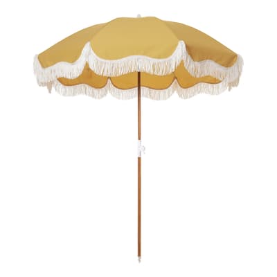 Holiday Beach Umbrella, Vintage Gold