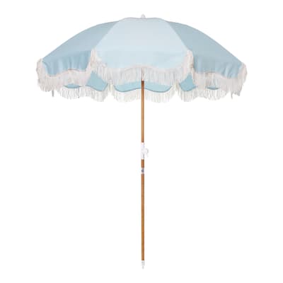 Holiday Beach Umbrella, Santorini Blue