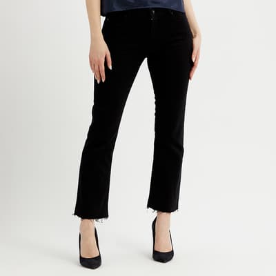 Black Faaby Flare Stretch Jeans