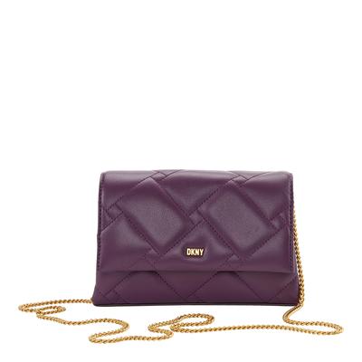 Aubergine Gold Willow Shoulder Bag