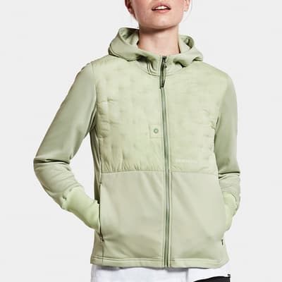 Mint Green Hooded Jacket