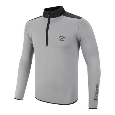 Grey Multi 1/4 Zip Thermal Tech Jacket