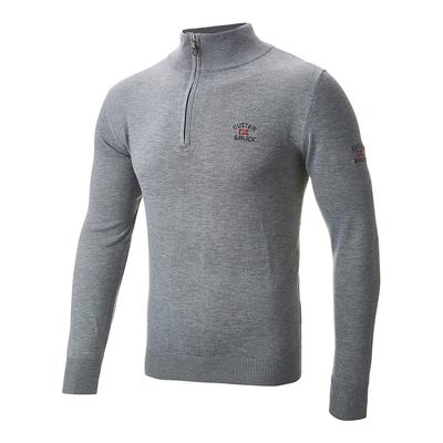 Light Grey/silver 1/4 Zip Midlayer