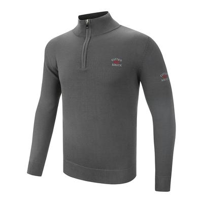 Grey 1/4 Zip Midlayer