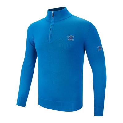 Blue 1/4 Zip Midlayer