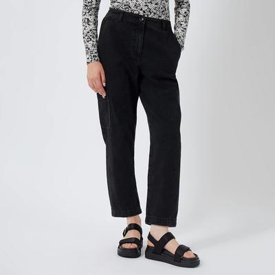 Black Straight Leg Jeans