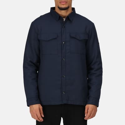 Navy Shirt Style Jacket