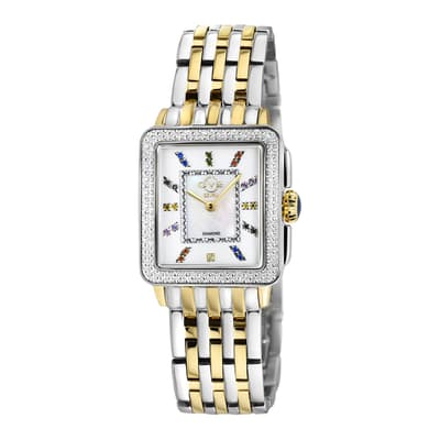 Women's Gold/Silver Padova Gemstone Watch 30mm