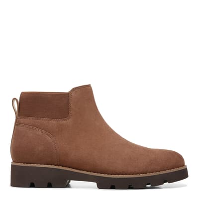 Brown Suede Brionie Ankle Boots