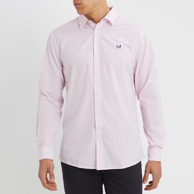 Pink Classic Striped Shirt