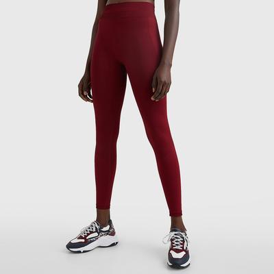 Red High Waisted Seamless Leggings