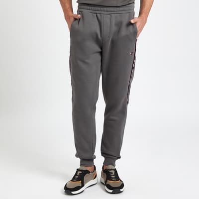 Charcoal Branded Tape Sweatpants