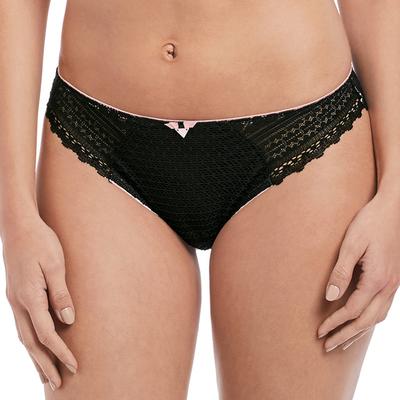 Black Daisy Lace Brief