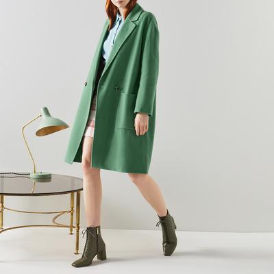 Green Eden Wool Blend Coat BrandAlley