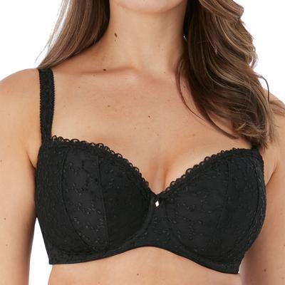 Black Ana Uw Padded Half Cup Bra