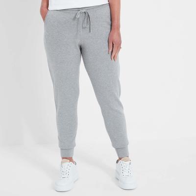 Grey Fowey Silk Blend Joggers