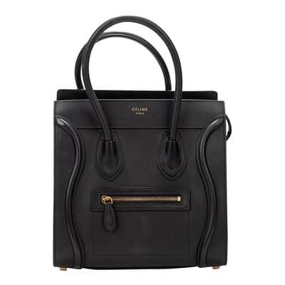 Black Mini Luggage Handbag