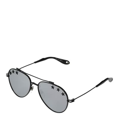 Unisex Black/Grey Givenchy Sunglasses 58mm