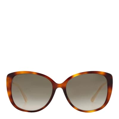 Women's Brown Gradient Jimmy Choo Sunglasses 57mm