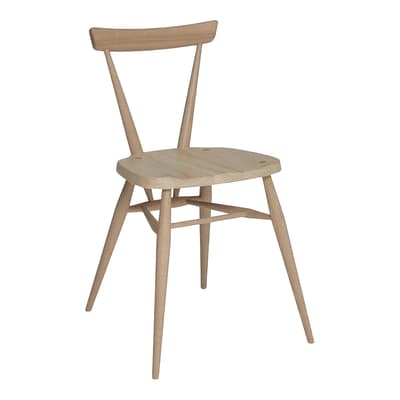 Stacking Chair, Light Ash