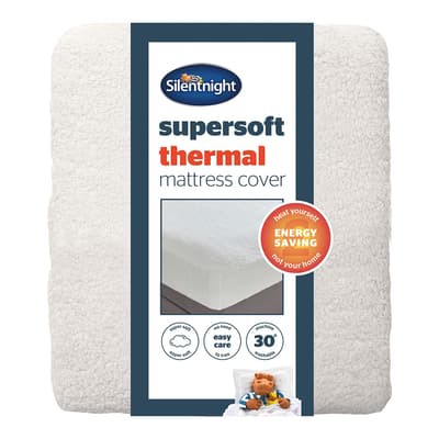Supersoft Thermal Mattress Cover Double