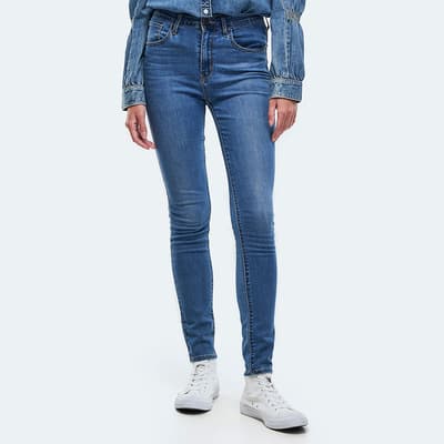 Mid Blue 721™ High Rise Skinny Stretch Jeans