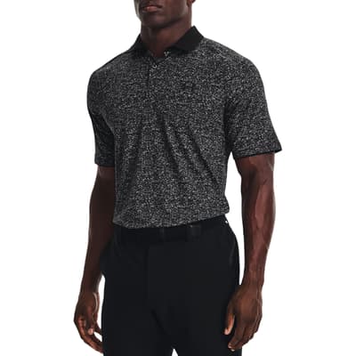 Black Iso Chill Stretch Polo Shirt
