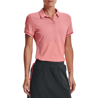 Pink Zinger Golf Stretch Polo Shirt