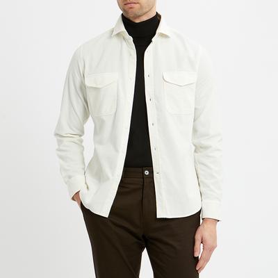 Ecru Dean Cotton Overshirt