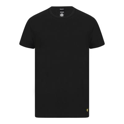 Black Benjamin Stretch Cotton Loungewear Set