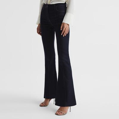 Indigo Elsie Petite Flare Stretch Jeans