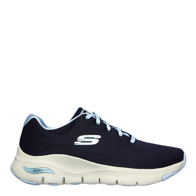 Navy Arch Fit Trainers