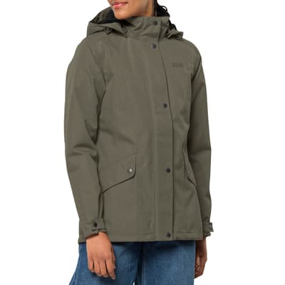 Olive Park Avenue Waterproof Winter Jacket
