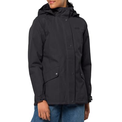 Black Park Avenue Waterproof Winter Jacket