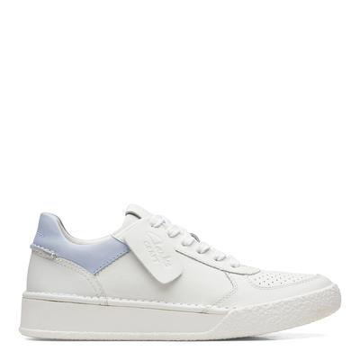 White And Blue CraftCup Run Trainers