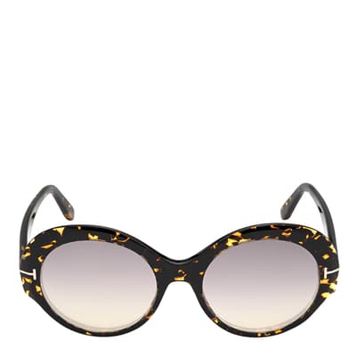 Women's Dark Havana Brown Ginger Tom Ford Sunglasses 58mm
