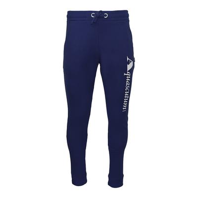 Dark Blue Signature Script Logo Joggers