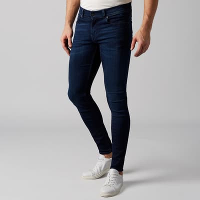 Deep Blue Ronnie Tapered Stretch Jeans