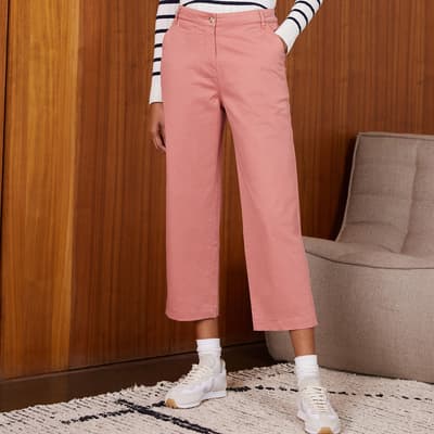 Pink Mirabell Relaxed Chino