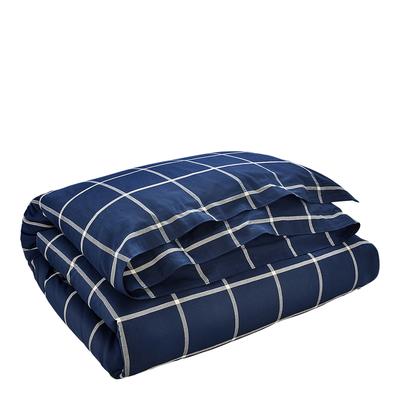 Modern Equestrian Double Duvet Cover, Navy