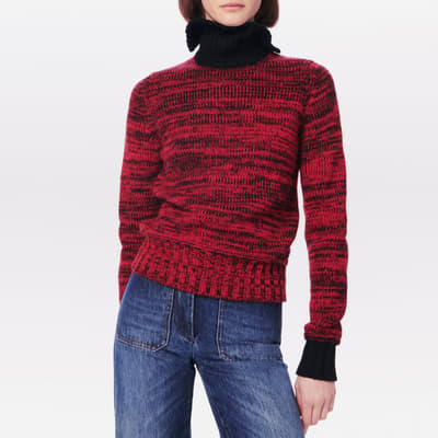 Red Chunky Wool Jumper