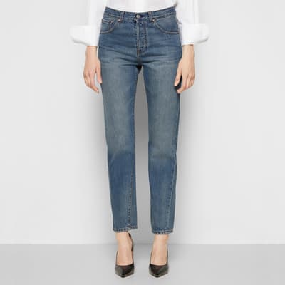 Blue Olivia Cotton Jeans